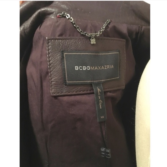 New Bcbg maxazria BCBGmaxazria leather jacket - Picture 3 of 6